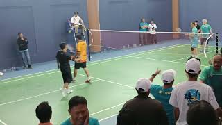 Badminton FK UNPAD VS Fakultas Ekonomi dan Bisnis UNPAD Dalam Rangka Dies Natalis UNPAD ke 67 [upl. by Arahsat]