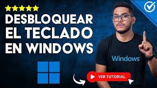 Cómo DESBLOQUEAR EL TECLADO en Windows 10  🔓​ Solución Teclado Bloqueado ​⌨️​ [upl. by Aneeuqahs166]