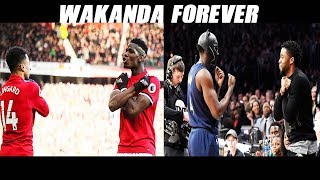 Pogba amp Lingard●Coolest HandshakesCeleberations amp Dance Videos 2018 [upl. by Islek481]