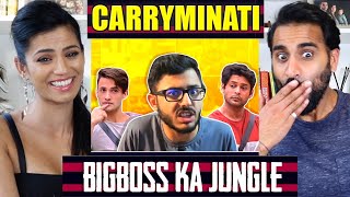 BIG BOSS BIG BOSS BIG BOSS PART 2 REACTION  CARRYMINATI [upl. by Mychael]