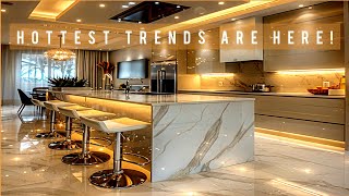 What are the kitchen trends for 2025 Top 10 Kitchen Trends 2025 Modern Kitchen Design Ideas 2025 [upl. by Adnih877]