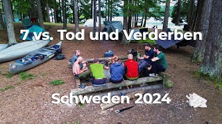 7 vs Tod und Verderben  Schweden 2024 Kanutour amp Roadtrip 🇸🇪 [upl. by Swanhilda]