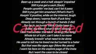 Kevin Gates  Case Closed Lyrics Video [upl. by Yremogtnom]