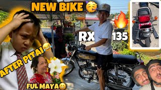 RX 135 BABA KO BIKE LIYE  VAI LE BABBAL BITAI VETYO adeep rx135doublesilencer [upl. by Fulvia18]