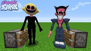 MONSTER  HENCHMAN  FNF Friday Night Funkin Characters in Minecraft [upl. by Carlock]