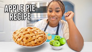 HOW TO MAKE APPLE PIE AT HOME SIMPLE amp EASY [upl. by Alleyn704]