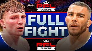 FIGHT OF THE YEAR 🤯 Lewis McGrillen vs Dean Garnett FULL FIGHT  PFL Glasgow [upl. by Willing]