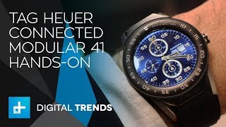 Tag Heuer Connected Modular 41 Smartwatch HandsOn [upl. by Kean928]