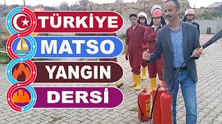 Gemici dersi  Manavgat MATSO denizcilik kursu  Yangın ders 1 [upl. by Zak]