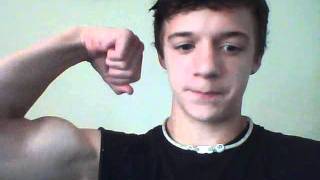 14 year old flexing 3 [upl. by Hummel]