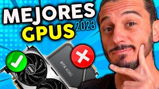 🛑Las GPU BAJAN MÁS🛑TOP Tarjetas Gráficas 2023 Calidad Precio [upl. by Millwater]