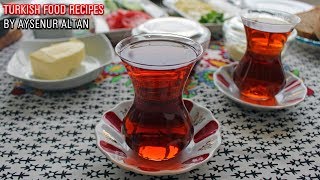 How To Make Turkish Tea amp Breakfast  Everything You Need To Know [upl. by Akeimat]