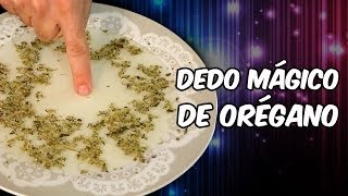 Dedo mágico de orégano EXPERIÊNCIA de QUÍMICA [upl. by Cinom543]