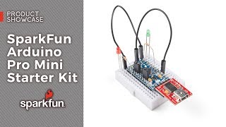 Product Showcase SparkFun Arduino Pro Mini Starter Kit [upl. by Neztnaj]