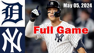 Detroit Tigers vs New York Yankees 050524 FULL GAME HIGHLIGHTS  MLB Season 2024  MLB Highlights [upl. by Jerman735]