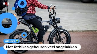 Nieuwe regels voor fatbikes minimaal 14 jaar en helm verplicht [upl. by Aicilak863]