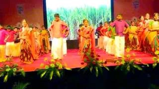 Pongal Dance  Annual Day 2015 amp 2016  Agaram Public School [upl. by Nayllij]