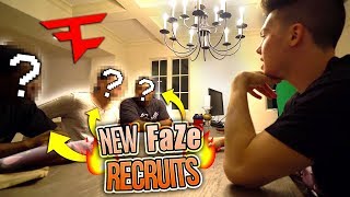 THE NEWEST FAZE HOUSE MEMBERS [upl. by Oirad]