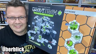 Gravitrax Starter Set pro extrem Ravensburger inkl Erweiterung Helix Turntable und Extras [upl. by Fraya924]