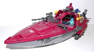 1985 Cobra Moray hydrofoil amp Lampreys GI Joe review [upl. by Ahseal]