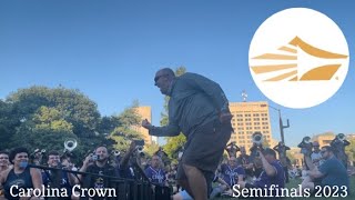 Carolina Crown 2023  Inside the Circle  Semifinals  Tuning Sequence [upl. by Johnathon]