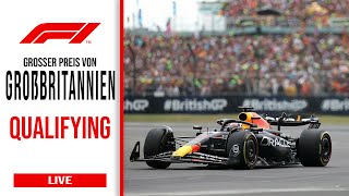 Großer Preis von Großbritannien Die Qualifikation  Formel 1 Live Watchparty Livetiming [upl. by Sualkcin871]