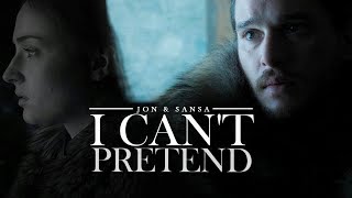 Jon amp Sansa  I cant pretend [upl. by Nhguavad297]