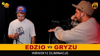 Edzio 🆚 Gryzu 🎤 WBW 2012 el1 freestyle rap battle [upl. by Anayek]