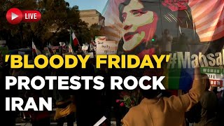 Iran AntiHijab Protest Live  Mahsa Amini Protesters Observe Bloody Friday Against Crackdown [upl. by Koller]