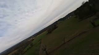 Drone fpv freestyle 5quot Mattyflip engagé par le bas manque de centrage mais ça passe😁 Posé 4x [upl. by Reggis]