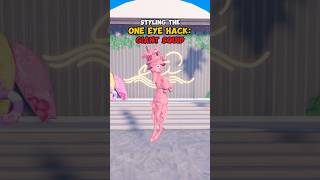 how to do the ONE EYE HACK on DRESS TO IMPRESS GIANT SQUID EDITION dresstoimpress roblox dti [upl. by Eleanor]