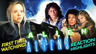 Amelia discovers ALIEN 1979 amp ALIENS 1986 Movie Reactions FIRST TIME WATCHING [upl. by Landahl525]