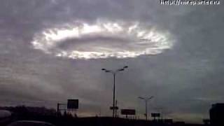 Strange Cloud Over Moscow Oct 2009 [upl. by Lenee]