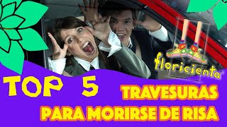 Floricienta TOP 5 TRAVESURAS  Las travesuras mas divertidas de Floricienta [upl. by Oijres171]