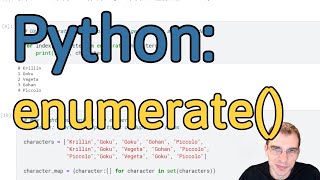 How to Use enumerate in Python [upl. by Oaoj46]