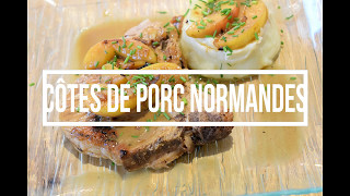 Côtes de porc normandes [upl. by Antonina]