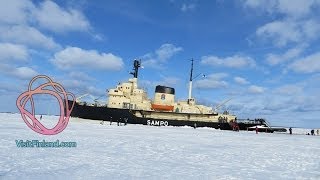 Sampo Icebreaker Cruise in Lapland Finland [upl. by Analla]