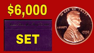 Top 10 most valuable US Mint amp Proof Sets worth huge money Rare coins to look for in sets [upl. by Arot865]