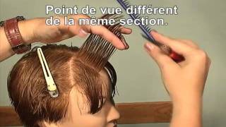 LEÇON DE COIFFURE GRATUIT Comment ajouter des étages au frange [upl. by Asseral]