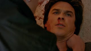 TVD 7x12  Damon decides to fight Julian to death Stefan saves him quotThis is what I deservequot  HD [upl. by Acissey698]