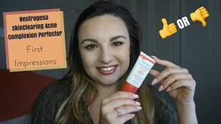 Neutrogena SkinClearing Complexion Perfector  First Impression [upl. by Bain]