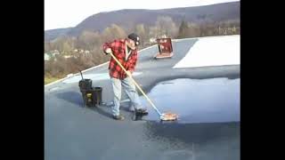 EPDM Coatings End Leaks with Liquid Butyl Rubber unique Worldwide Prepping is half the battle [upl. by Lyrpa692]