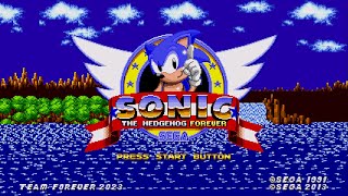 Sonic the Hedgehog Forever  Full playthrough No Chaos Emeralds [upl. by Eissen573]