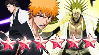 NEW FIERCE BATTLE RESURRECTIONS NEW ICHIGO KENPACHI AND AIZEN RESURRECTIONS Bleach Brave Souls [upl. by Radford]