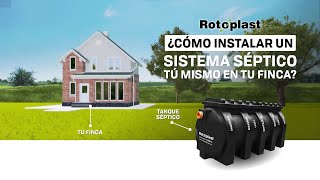 ¿Cómo se instalan los Sistemas Sépticos Rotoplast [upl. by Jared]