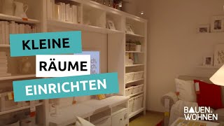 Living Kleine Räume einrichten – Mit diesen Tipps klappt es [upl. by Yor750]