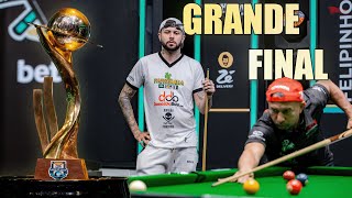 Grande final Copa Mundo da Sinuca  Baianinho de Mauá vs Felipinho 🎱 [upl. by Oshinski85]