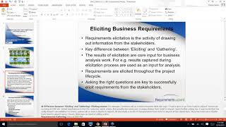 REQUIREMENTS ELICITATION TECHNIQUES [upl. by Belloir248]