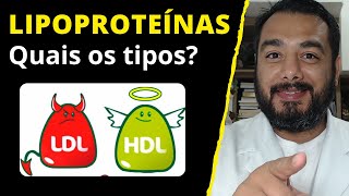 O que são Lipoproteínas e quais os tipos  HDL e LDL Colesterol Bom e Ruim [upl. by Judie684]