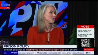 Kate Coleman Scottish Prisons policy allowing men to practice being women in womens prisons [upl. by Ahsieka221]